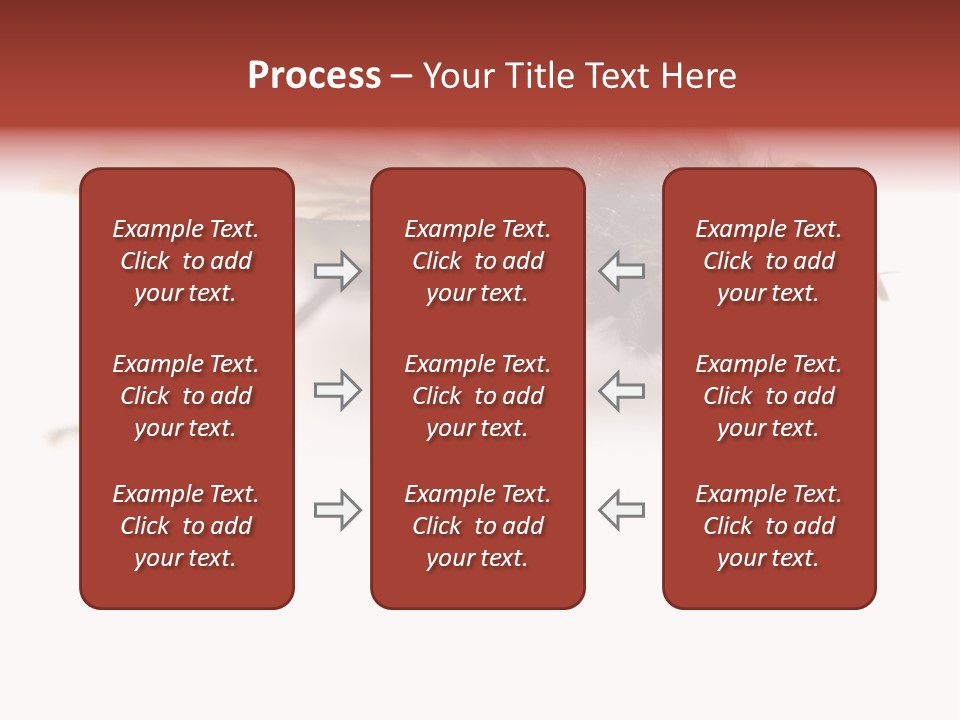 Closeup Wing Wild PowerPoint Template