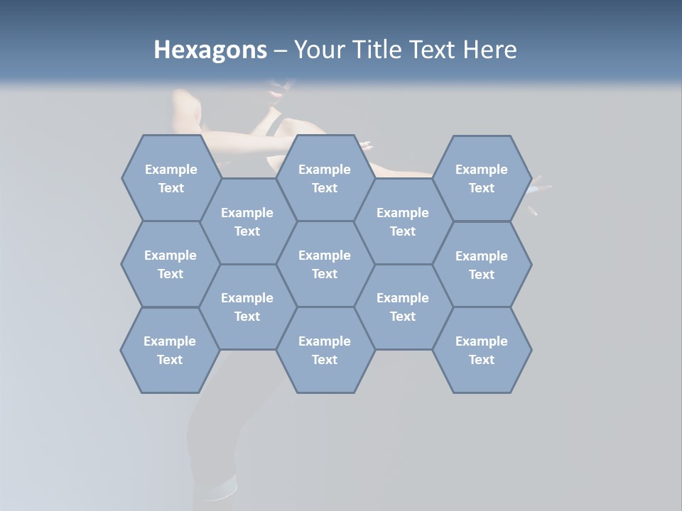 Difficult Posing Sport PowerPoint Template