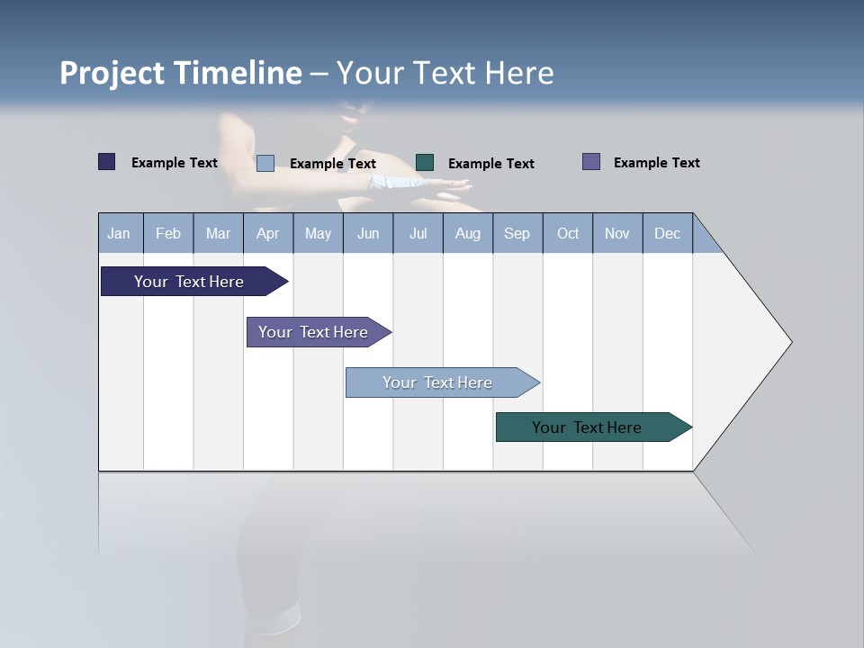 Difficult Posing Sport PowerPoint Template