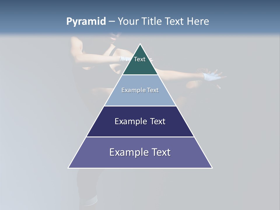 Difficult Posing Sport PowerPoint Template
