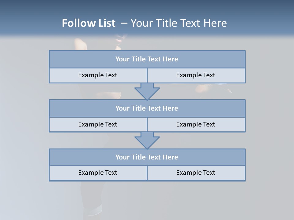 Difficult Posing Sport PowerPoint Template