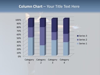 Difficult Posing Sport PowerPoint Template