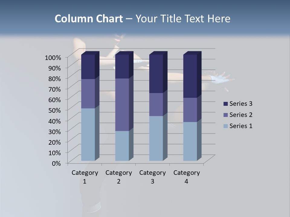 Difficult Posing Sport PowerPoint Template