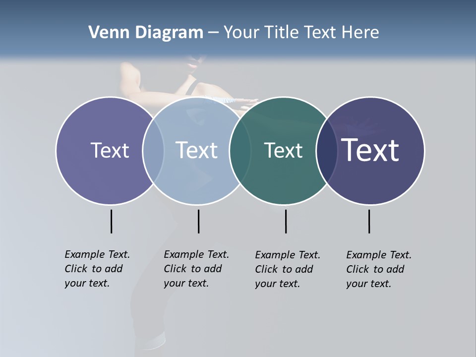 Difficult Posing Sport PowerPoint Template