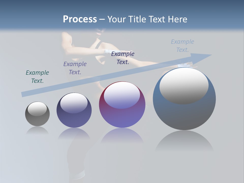 Difficult Posing Sport PowerPoint Template