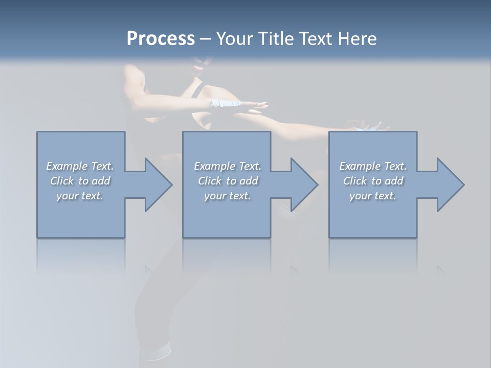 Difficult Posing Sport PowerPoint Template