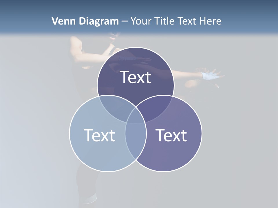 Difficult Posing Sport PowerPoint Template