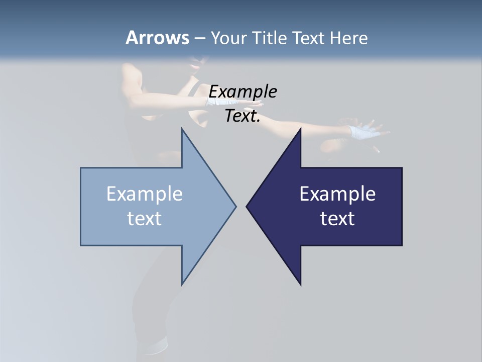 Difficult Posing Sport PowerPoint Template