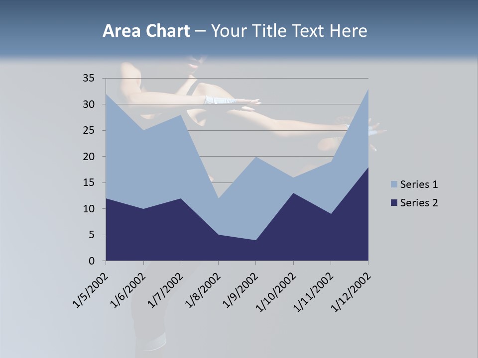 Difficult Posing Sport PowerPoint Template