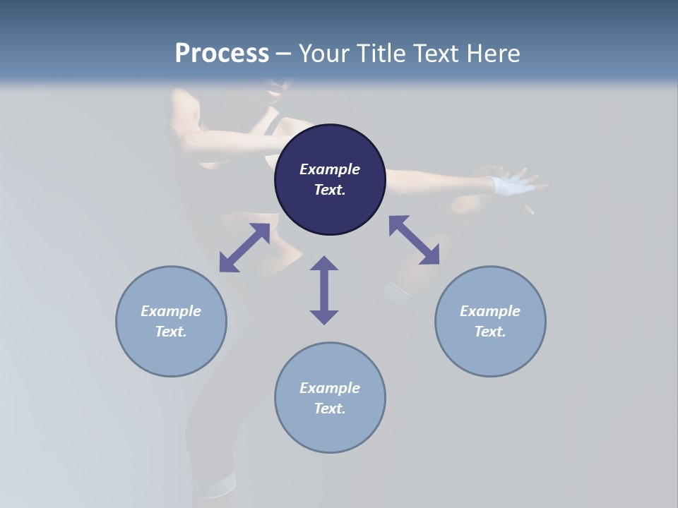 Difficult Posing Sport PowerPoint Template