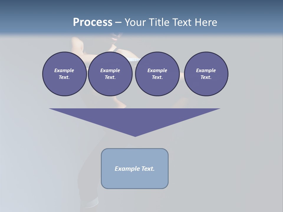 Difficult Posing Sport PowerPoint Template