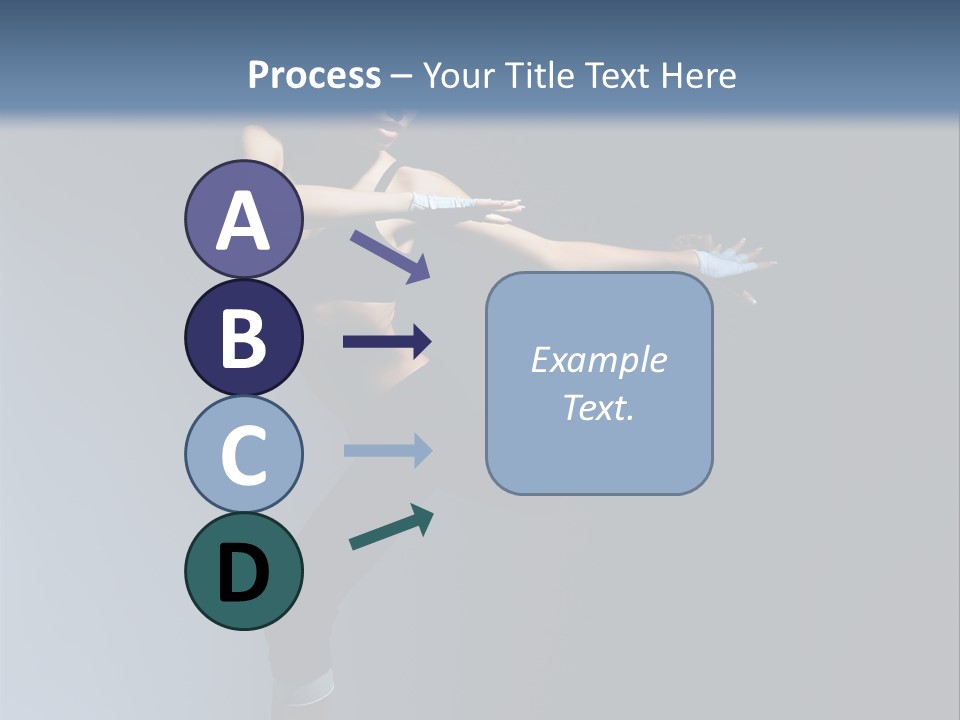 Difficult Posing Sport PowerPoint Template