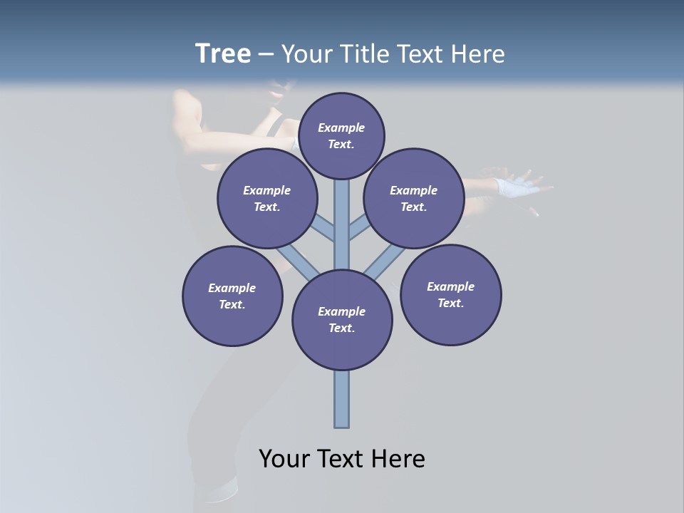 Difficult Posing Sport PowerPoint Template