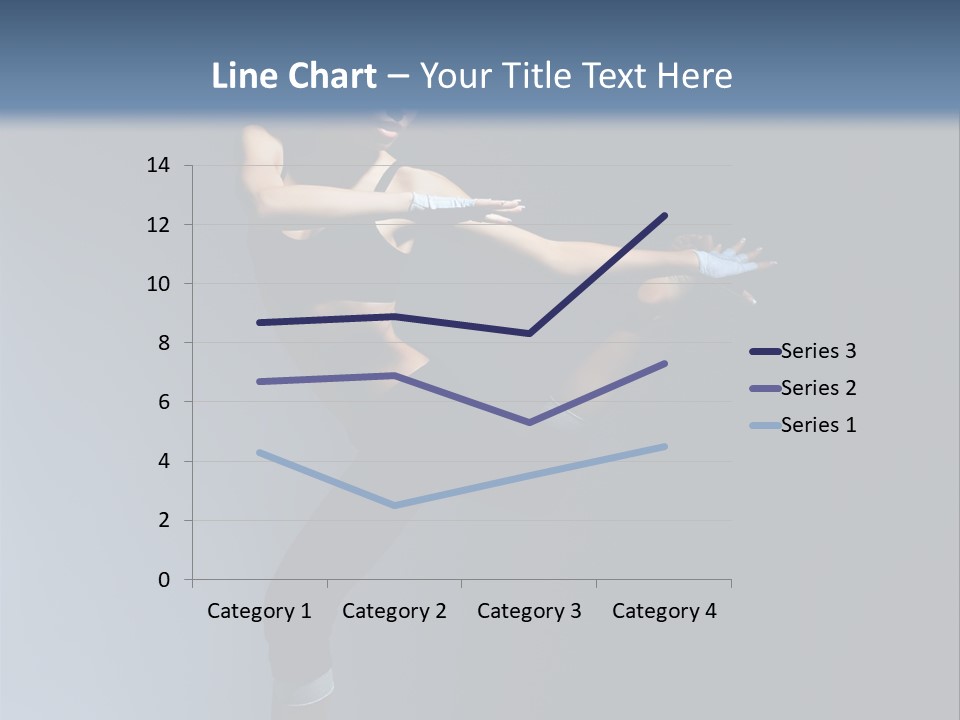 Difficult Posing Sport PowerPoint Template