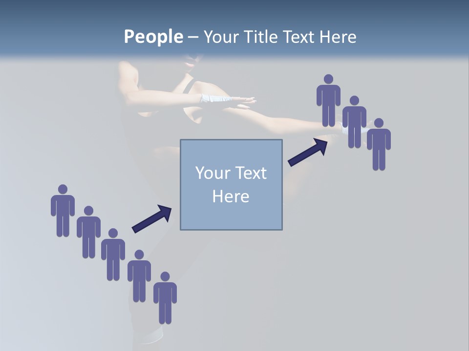 Difficult Posing Sport PowerPoint Template