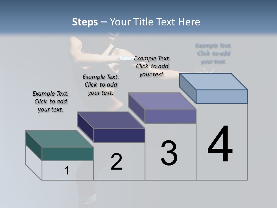 Difficult Posing Sport PowerPoint Template