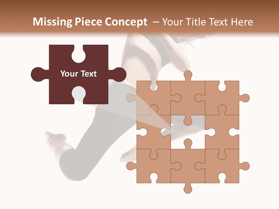 Performance Dancer Fitness PowerPoint Template