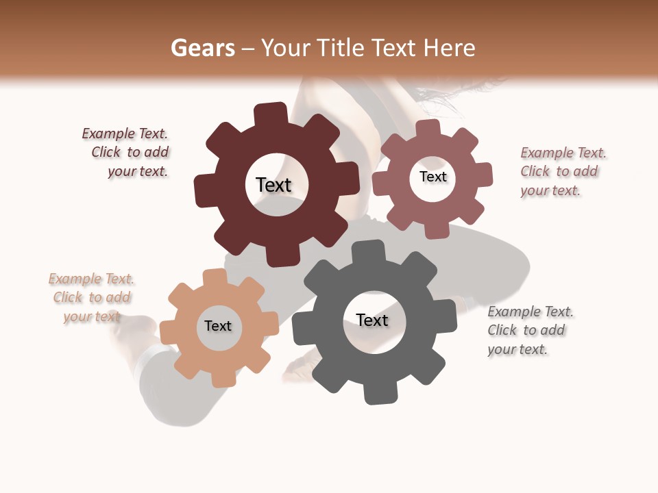 Performance Dancer Fitness PowerPoint Template