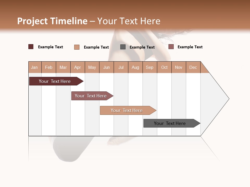 Performance Dancer Fitness PowerPoint Template