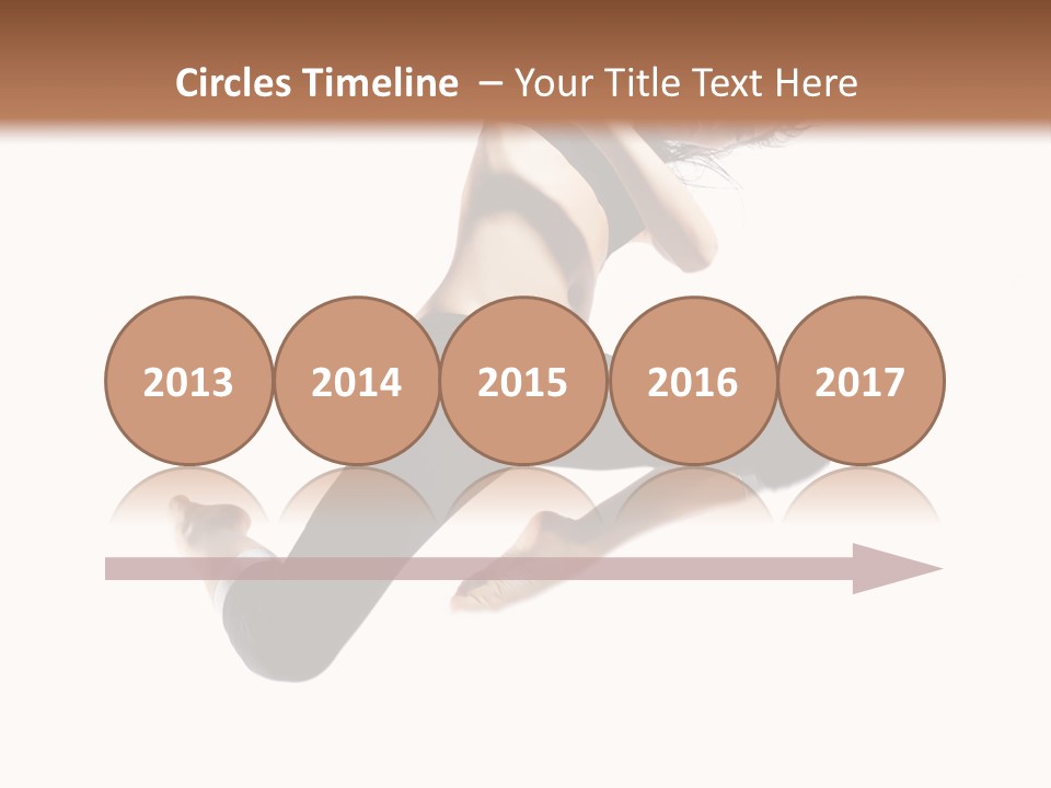 Performance Dancer Fitness PowerPoint Template