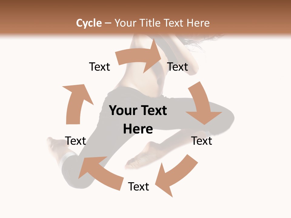 Performance Dancer Fitness PowerPoint Template