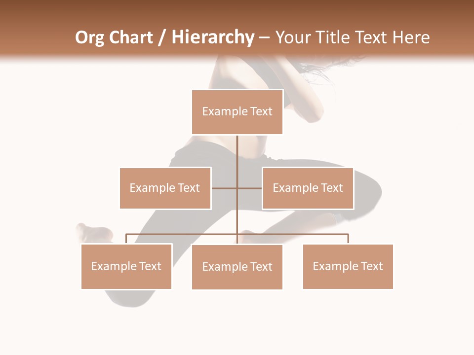 Performance Dancer Fitness PowerPoint Template