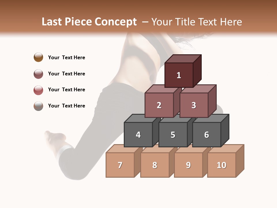 Performance Dancer Fitness PowerPoint Template