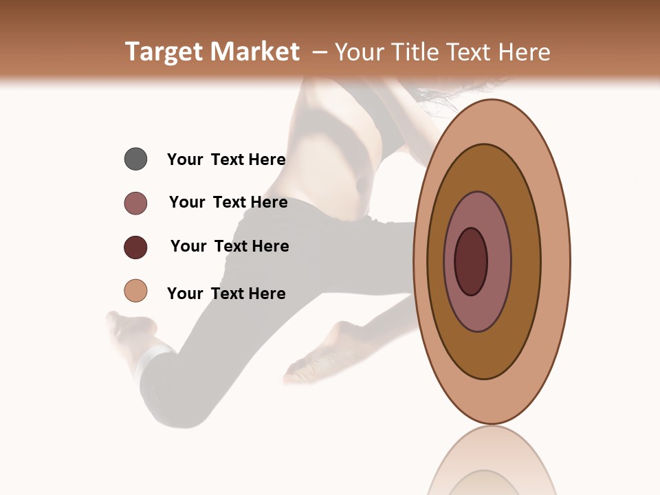 Performance Dancer Fitness PowerPoint Template