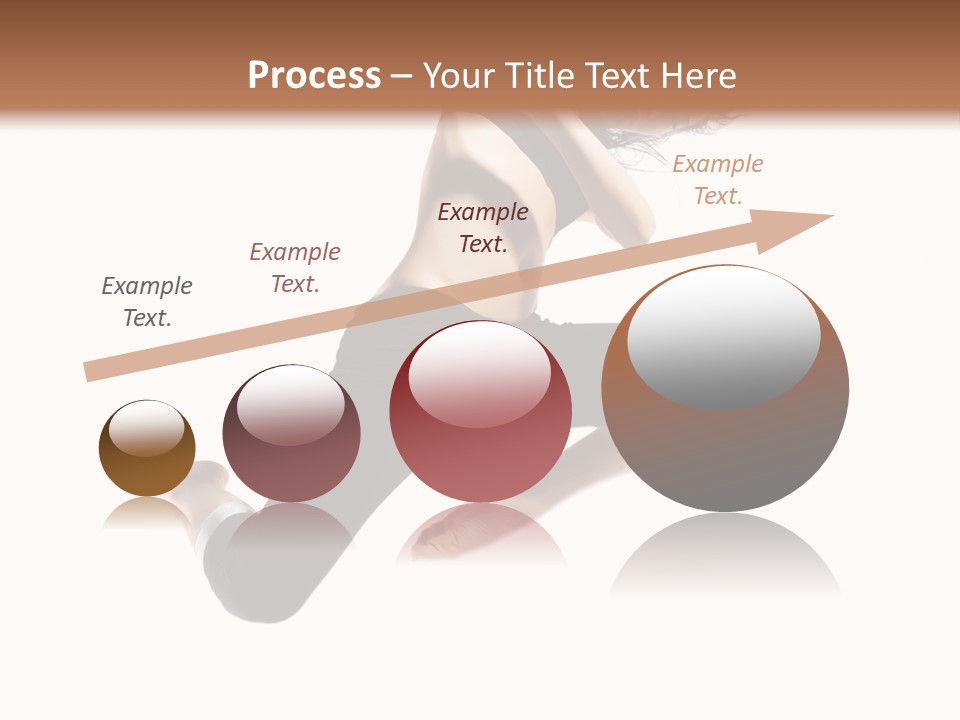 Performance Dancer Fitness PowerPoint Template