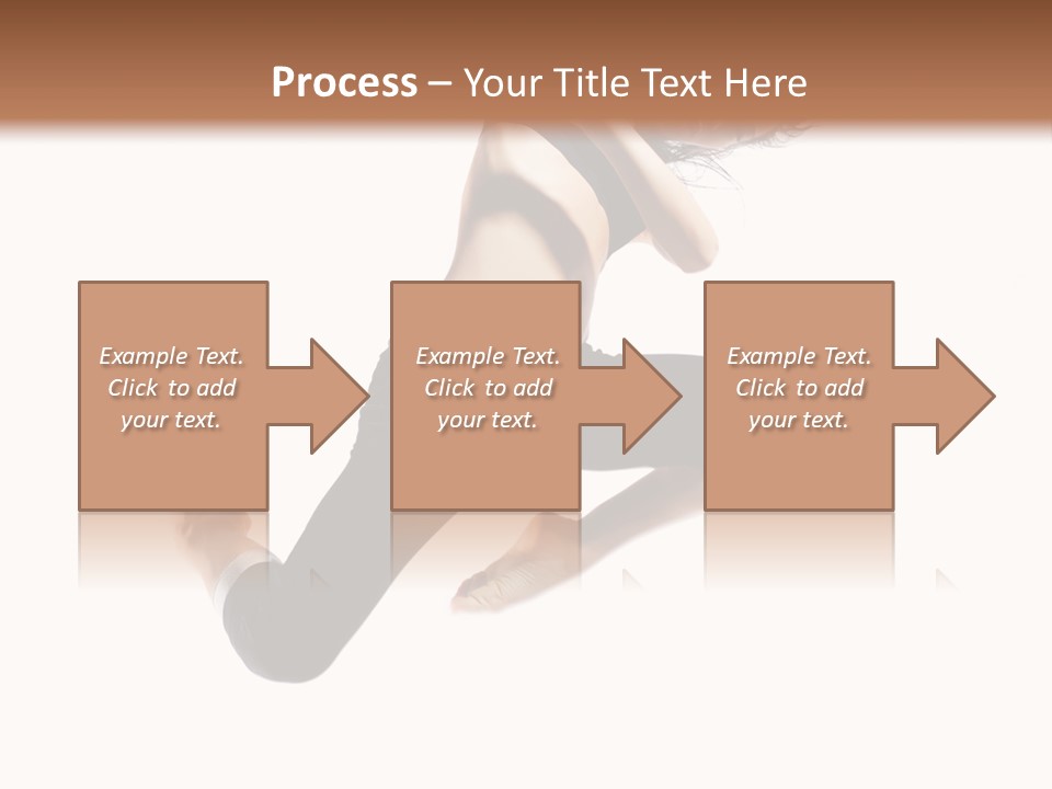 Performance Dancer Fitness PowerPoint Template