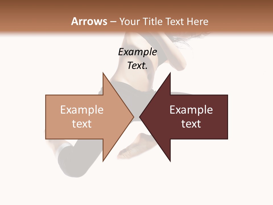 Performance Dancer Fitness PowerPoint Template