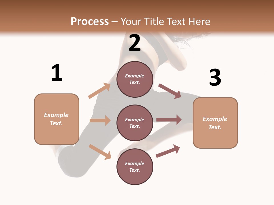 Performance Dancer Fitness PowerPoint Template