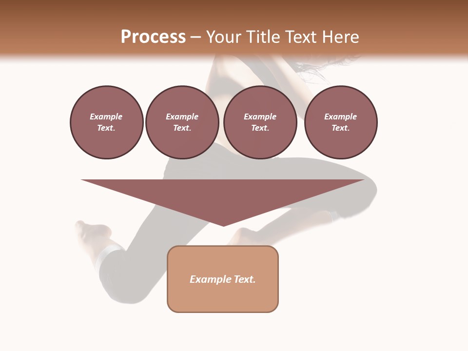 Performance Dancer Fitness PowerPoint Template