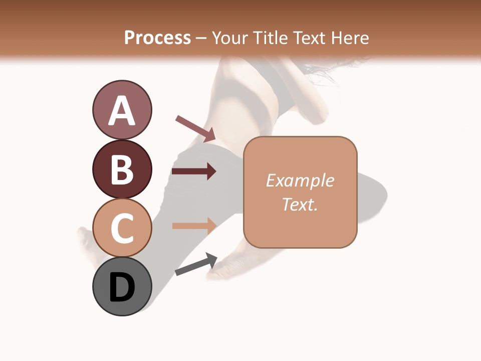 Performance Dancer Fitness PowerPoint Template
