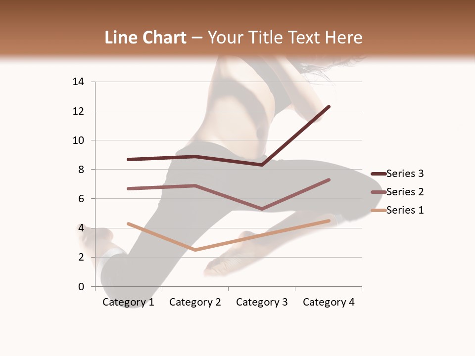 Performance Dancer Fitness PowerPoint Template