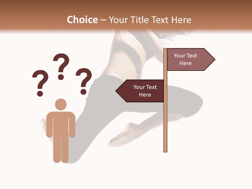 Performance Dancer Fitness PowerPoint Template
