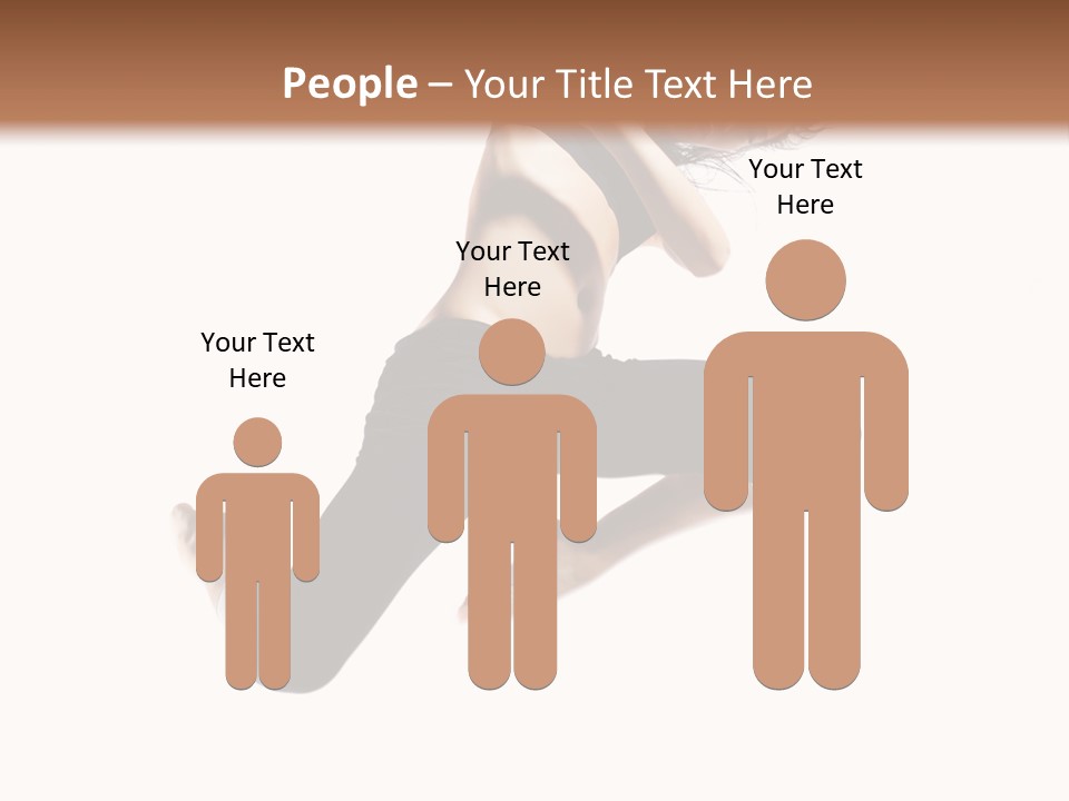 Performance Dancer Fitness PowerPoint Template