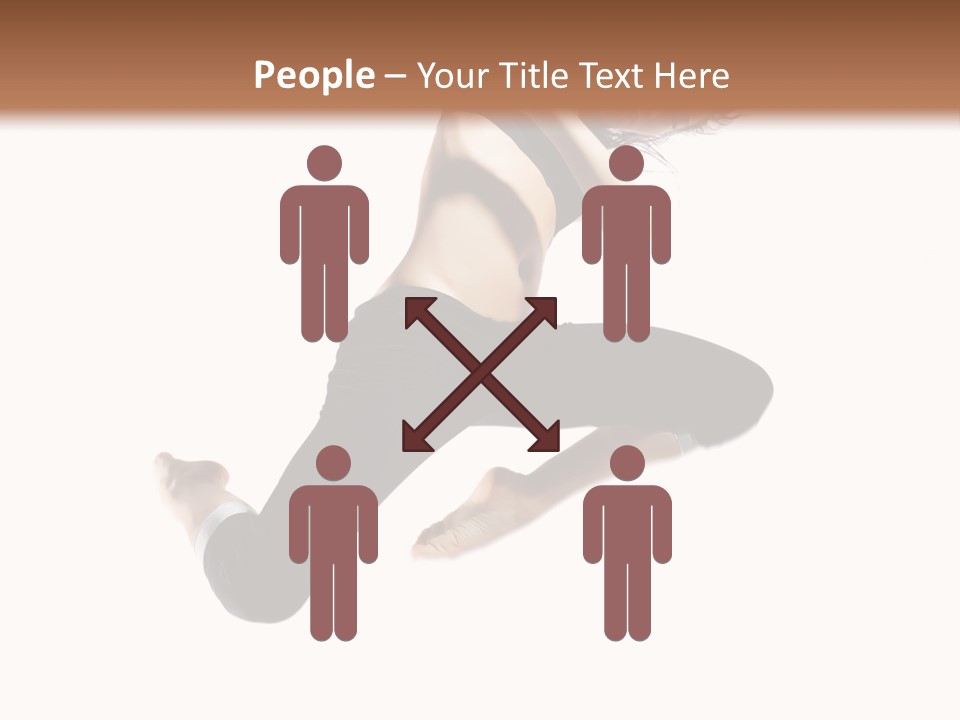 Performance Dancer Fitness PowerPoint Template