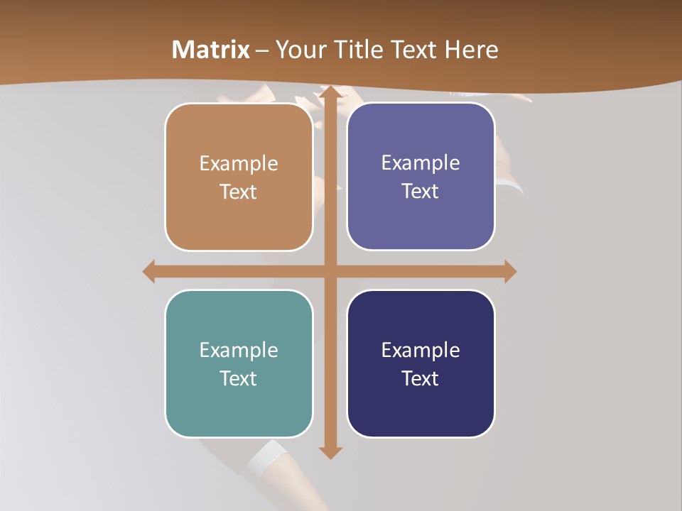 Breakdance Jump Female PowerPoint Template