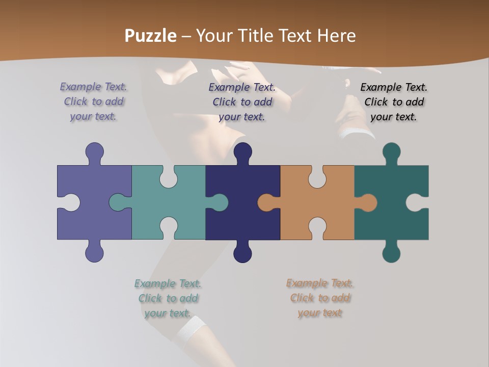 Breakdance Jump Female PowerPoint Template