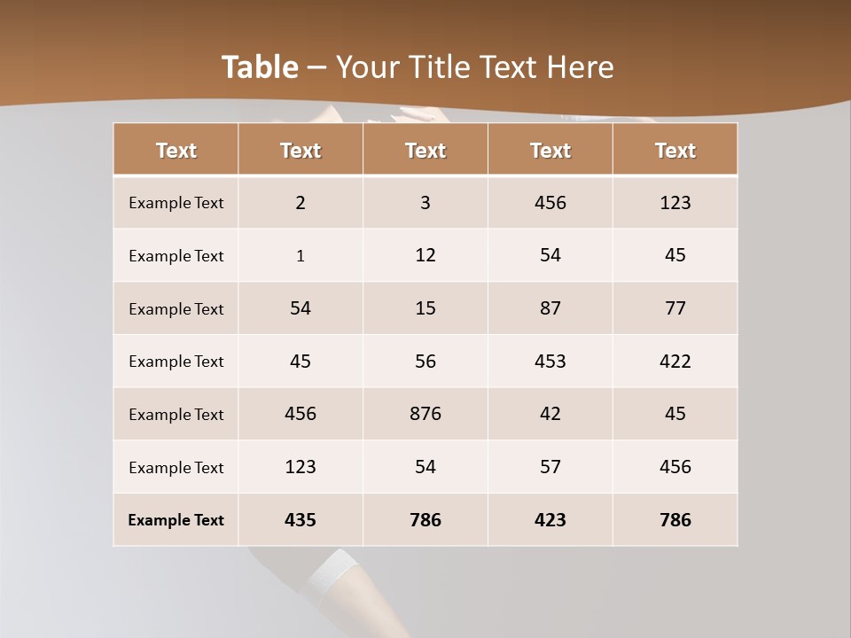 Breakdance Jump Female PowerPoint Template