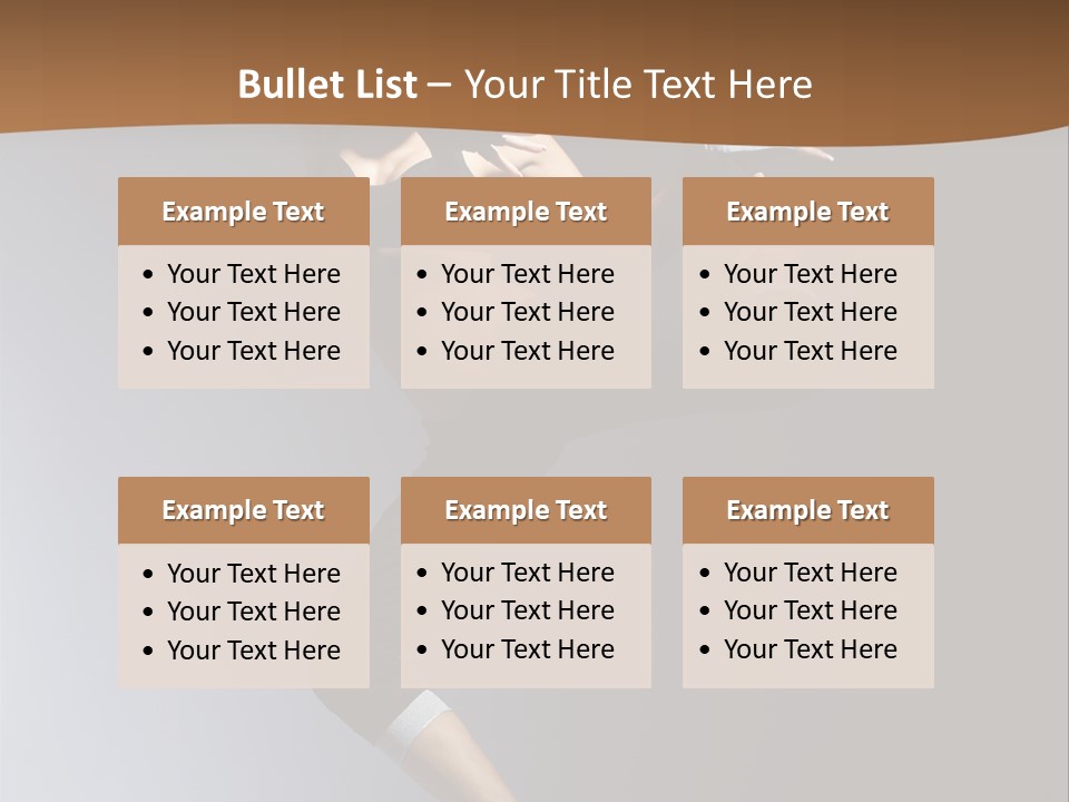 Breakdance Jump Female PowerPoint Template