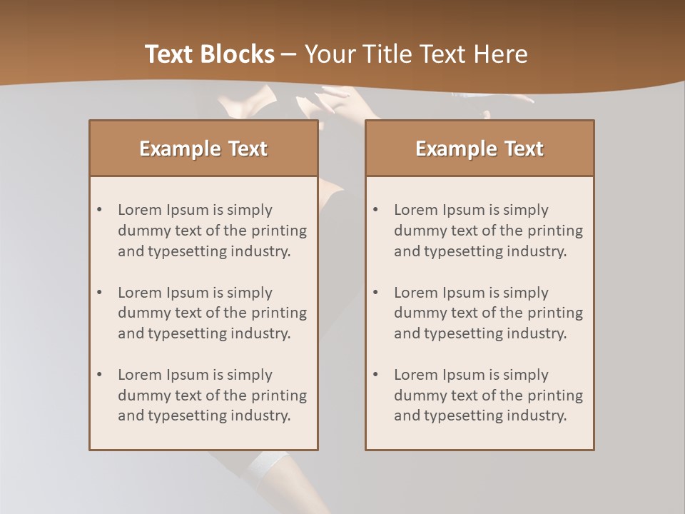 Breakdance Jump Female PowerPoint Template