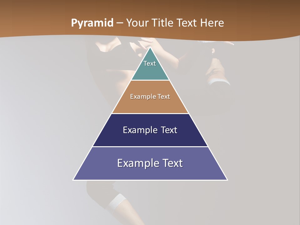 Breakdance Jump Female PowerPoint Template