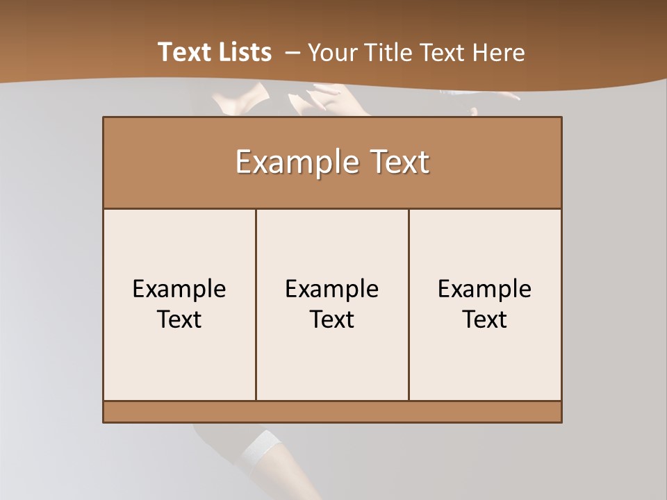 Breakdance Jump Female PowerPoint Template