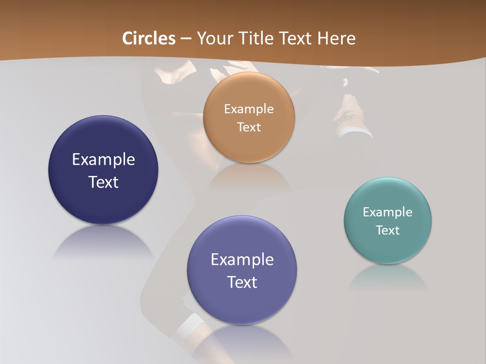 Breakdance Jump Female PowerPoint Template