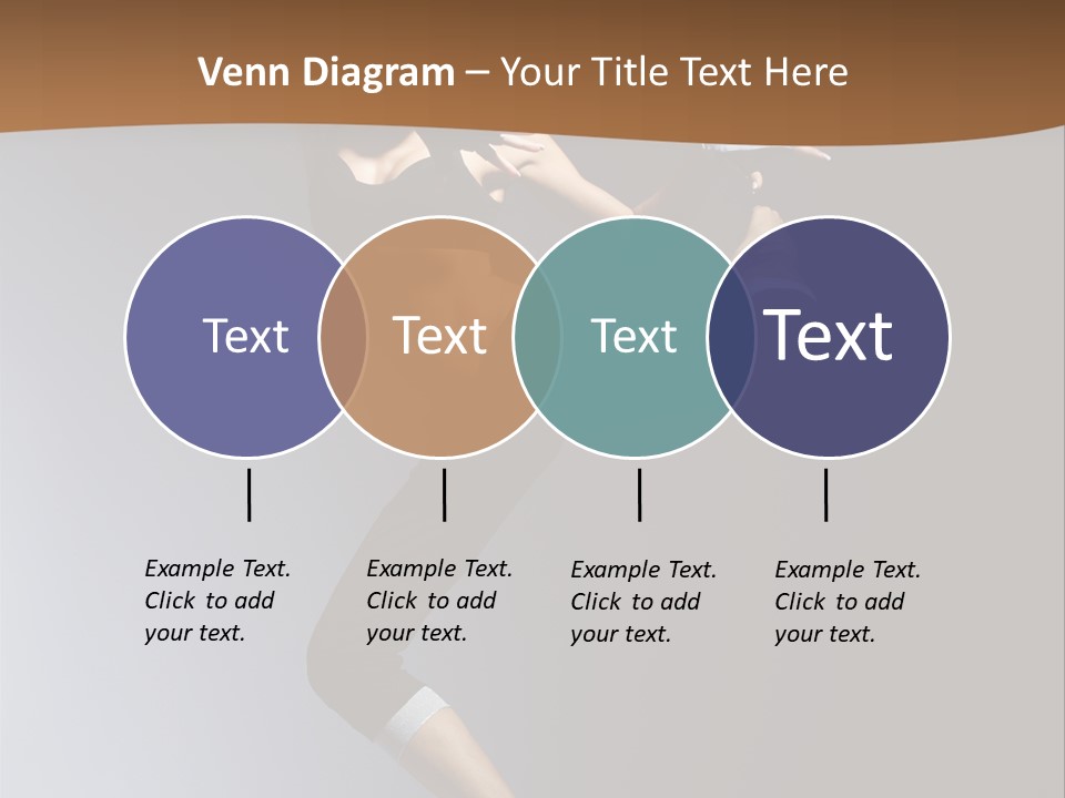 Breakdance Jump Female PowerPoint Template