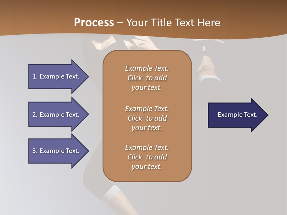 Breakdance Jump Female PowerPoint Template