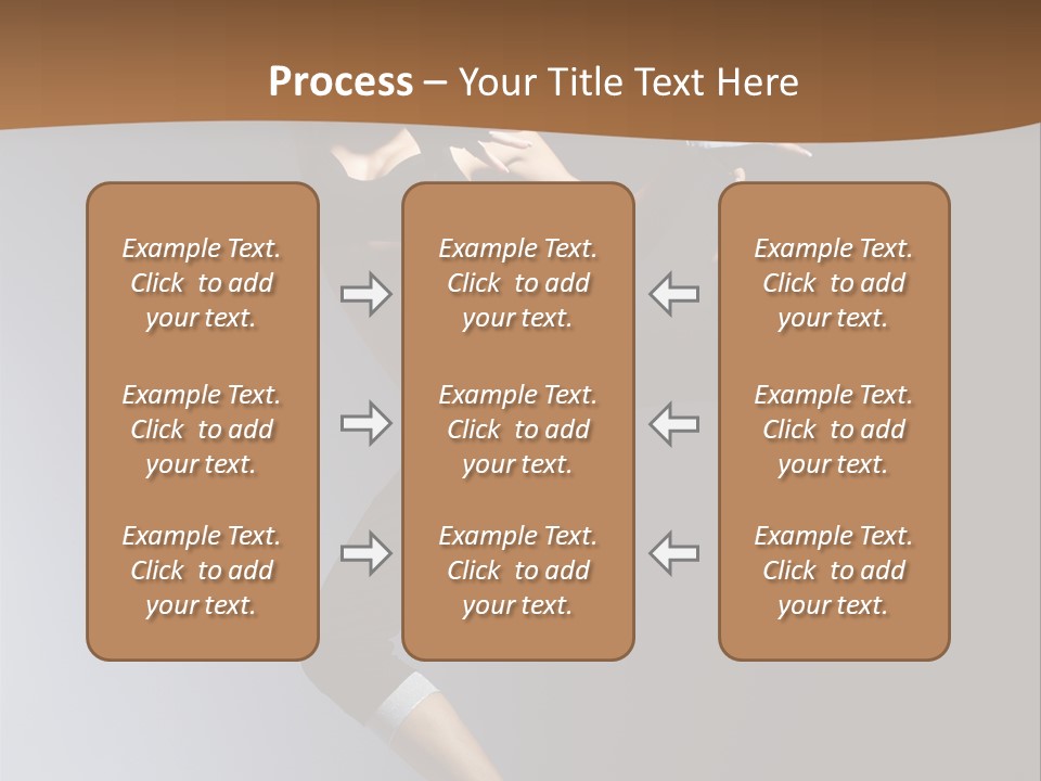 Breakdance Jump Female PowerPoint Template