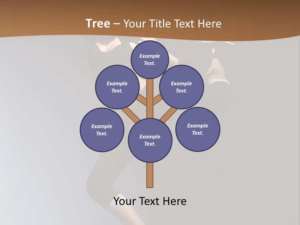 Breakdance Jump Female PowerPoint Template